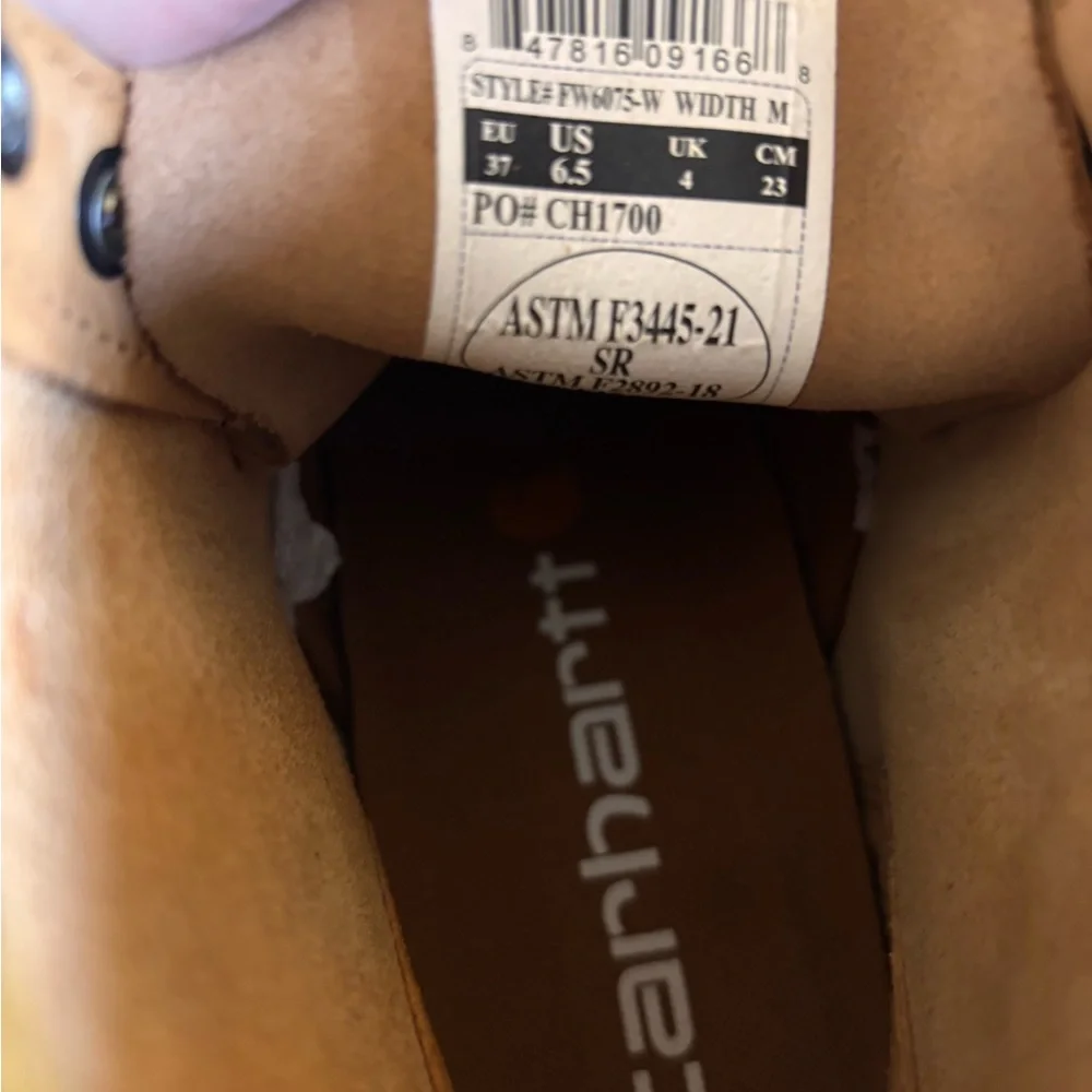 NWOT Carhartt Women's 6" Moc Toe Wedge Boot - Picture 3 of 4
